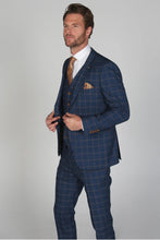 Load image into Gallery viewer, Hamley&#39;s Navy 3 Piece Suit
