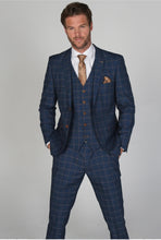 Load image into Gallery viewer, Hamley&#39;s Navy 3 Piece Suit
