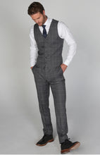 Load image into Gallery viewer, Hobbs Grey 3 Piece Suit
