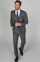 Load image into Gallery viewer, Hobbs Grey 3 Piece Suit
