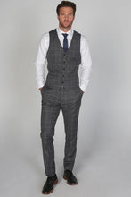 Load image into Gallery viewer, Hobbs Grey 3 Piece Suit
