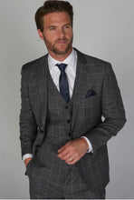 Load image into Gallery viewer, Hobbs Grey 3 Piece Suit
