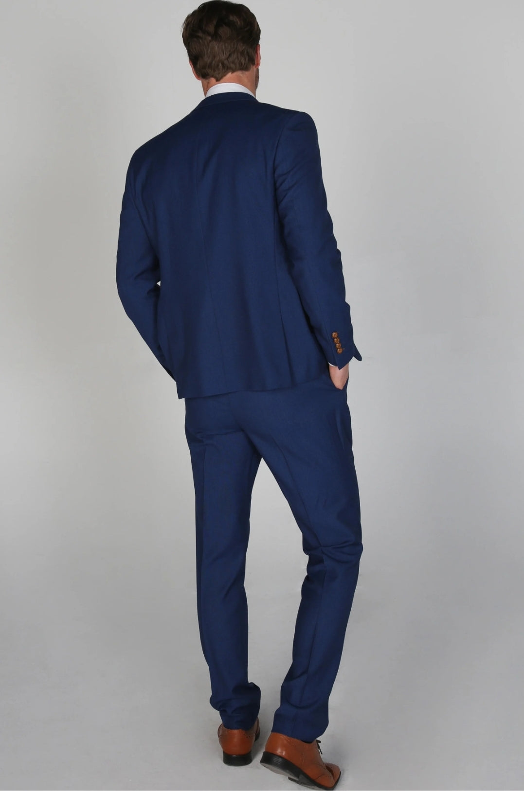 Mayfair Blue 3 Piece Suit - MJ's Menswear Derry