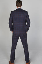 Load image into Gallery viewer, Kenneth Navy 3 Piece Suit
