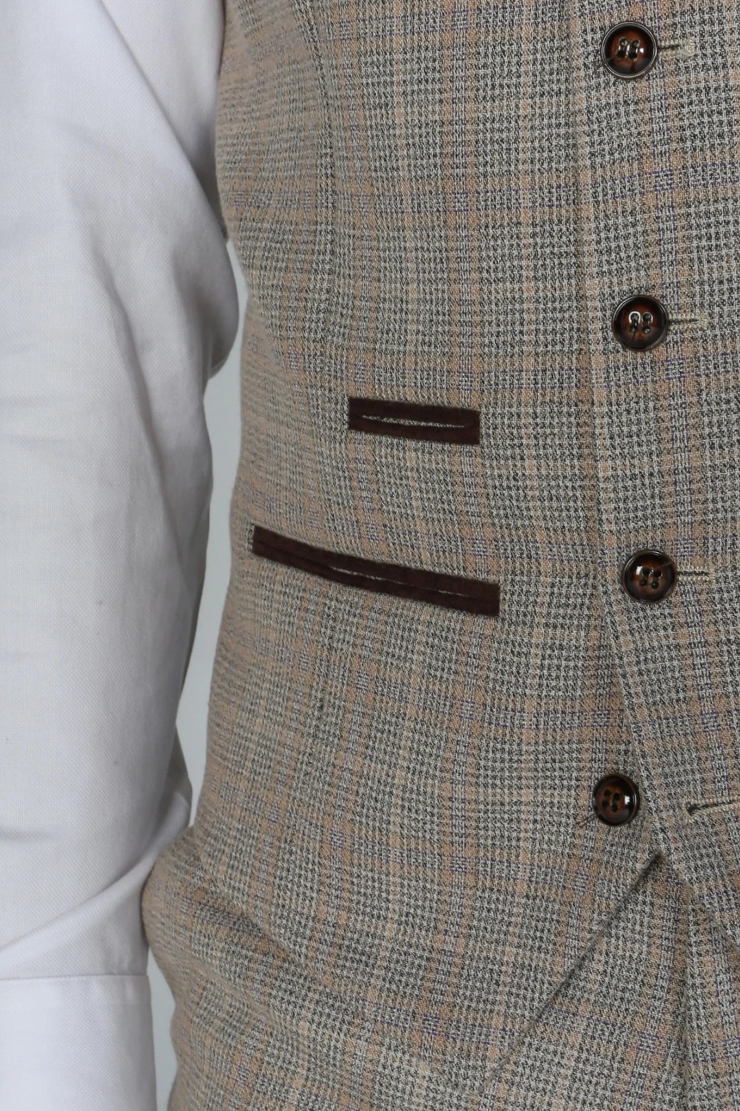 Holland Beige 3 Piece Suit - MJ's Menswear Derry