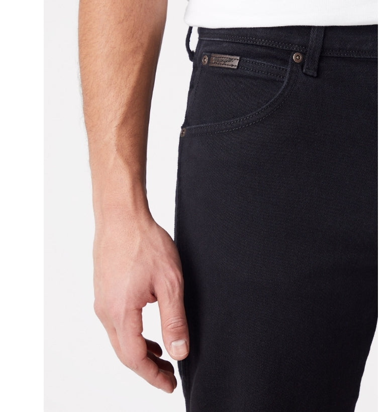 TEXAS LOW STRETCH IN BLACK OVERDYE JEAN - MJ's Menswear Derry