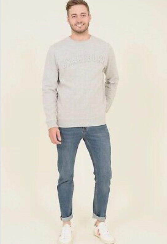Grey Applique Sweatshirt