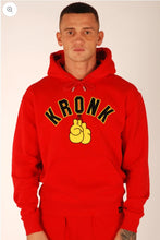 Load image into Gallery viewer, KRONK Detroit Applique Hoodie Regular Fit Red
