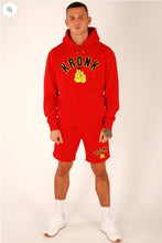 Load image into Gallery viewer, KRONK Detroit Applique Hoodie Regular Fit Red
