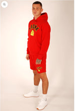 Load image into Gallery viewer, KRONK Detroit Applique Hoodie Regular Fit Red
