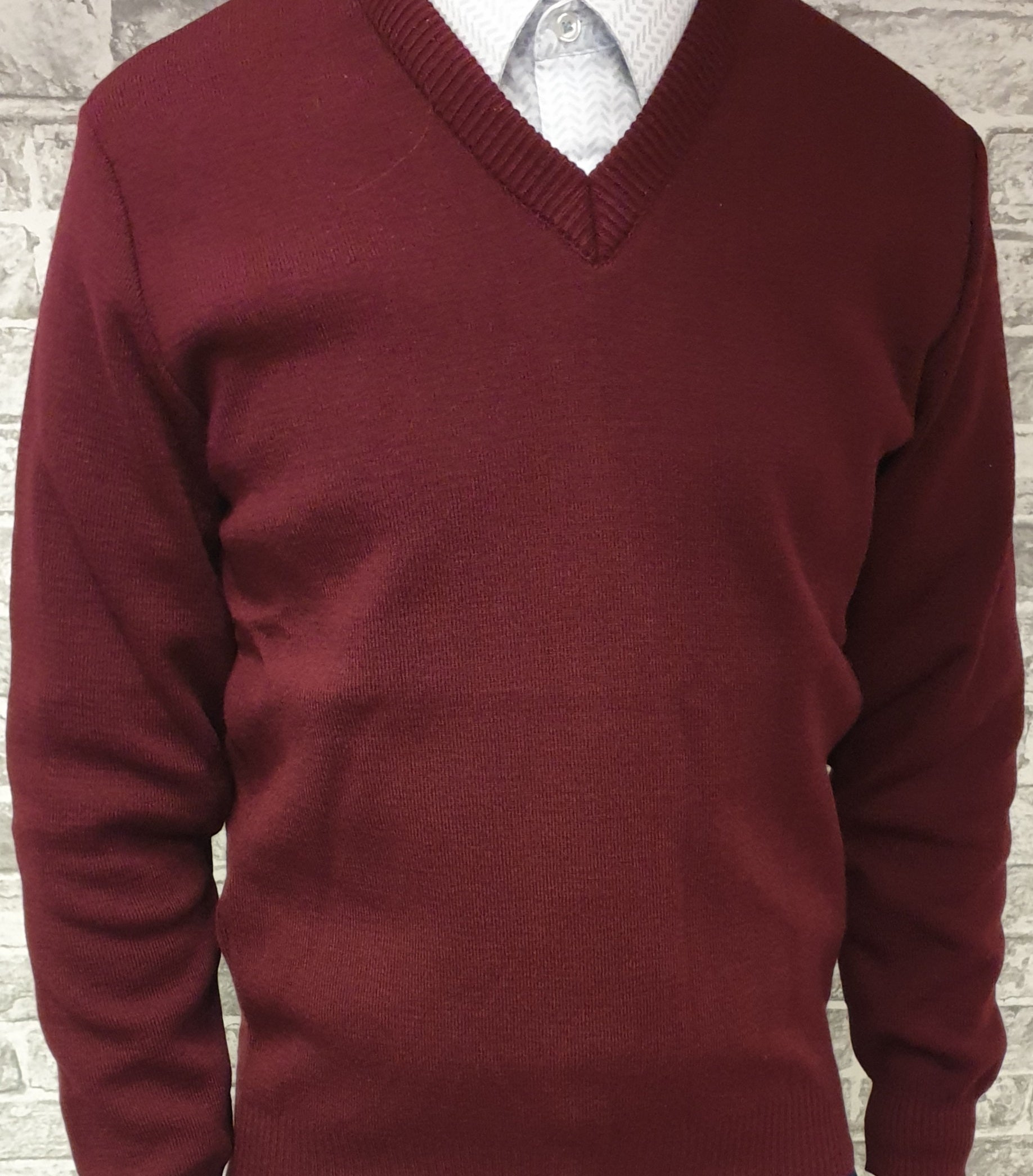 St Brigid's College 1st - 5th Year Deerpark knitted jumper - MJ's Menswear Derry