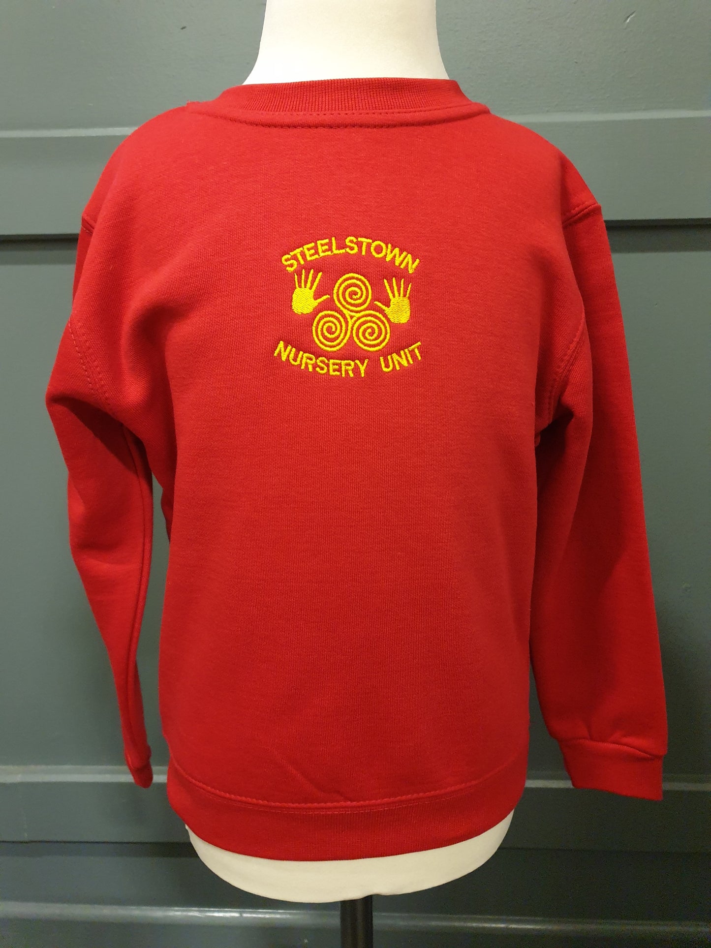 3 x Steelstown nursery red sweatshirt (SAVE 19%)
