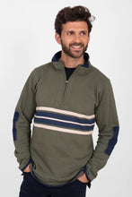Load image into Gallery viewer, Stripe 1/4 Zip Sweat

