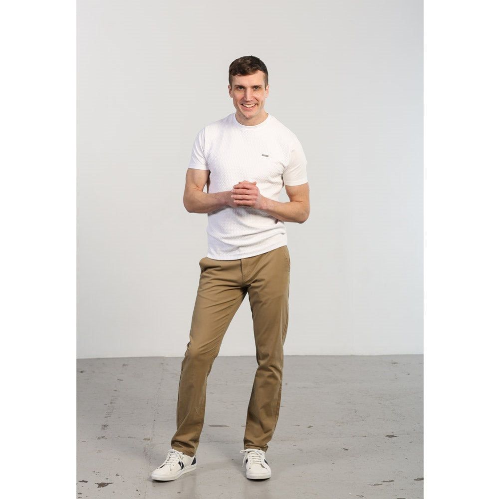 Wallace Chino Sand - MJ's Menswear Derry