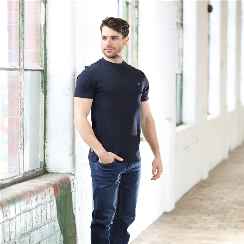 Adam Navy Tee