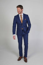 Load image into Gallery viewer, Alex Navy 3 Piece Suit
