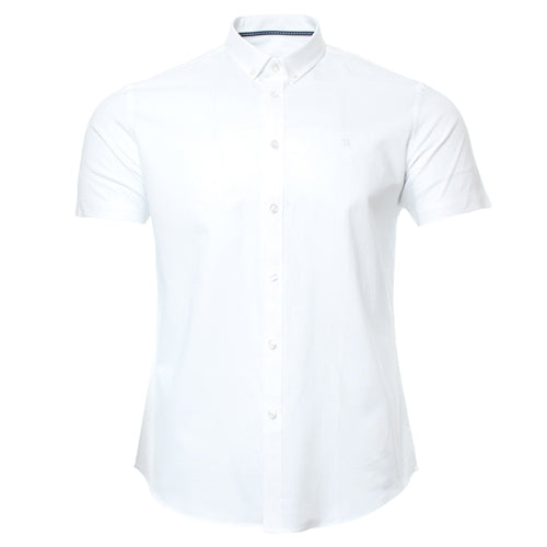 Brien Short Sleeved Shirt White