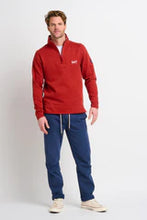 Load image into Gallery viewer, Burgandy 1/4 Zip Sweat
