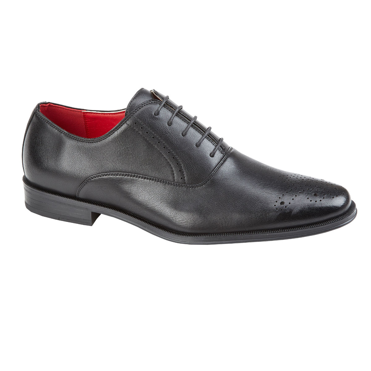 Burnsall Black Formal Shoe - MJ's Menswear Derry