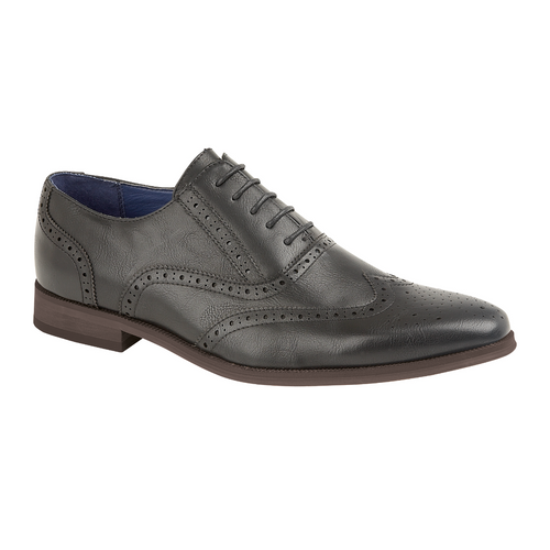 Canterbury Black Formal Shoe - MJ's Menswear Derry