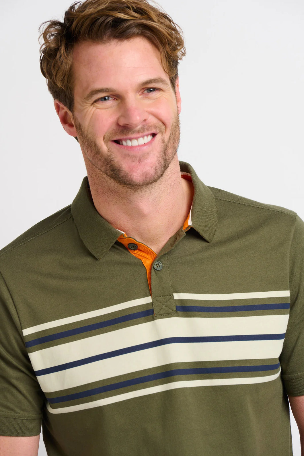 Chest Stripe Polo