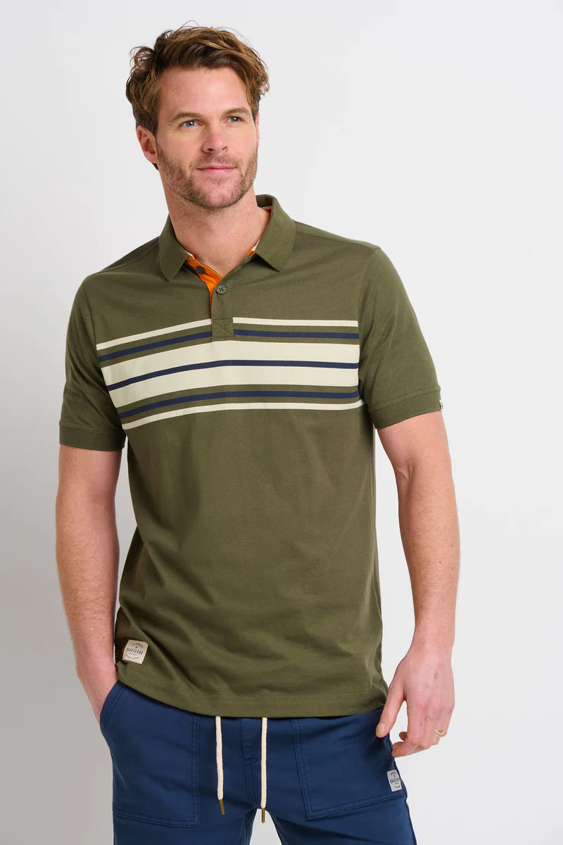 Chest Stripe Polo