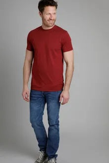Fished Tee Garnet