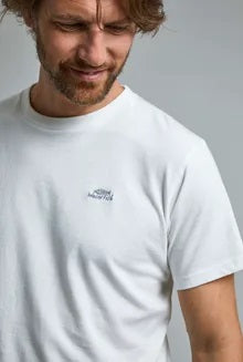 Fished Tee White