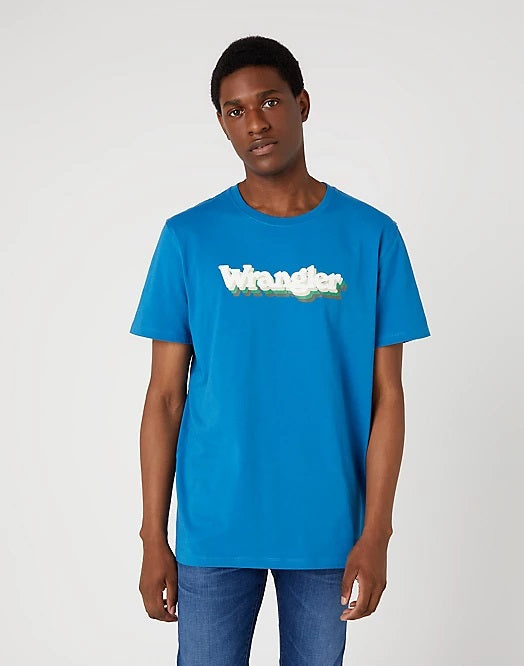 Wrangler Tee Deep Blue