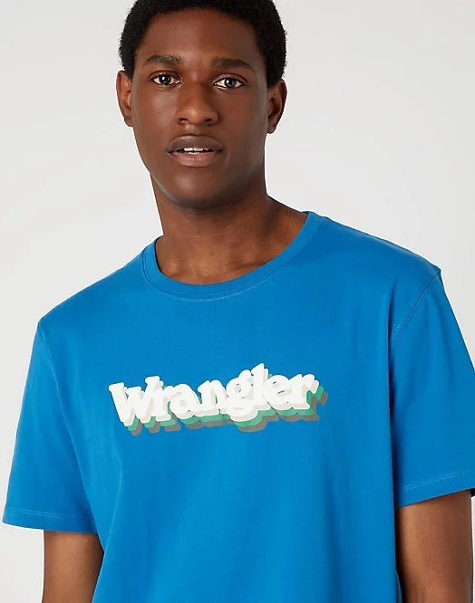 Wrangler Tee Deep Blue