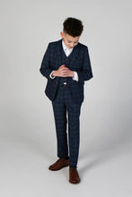 Load image into Gallery viewer, Hamleys Navy Boys 3 Piece Suit
