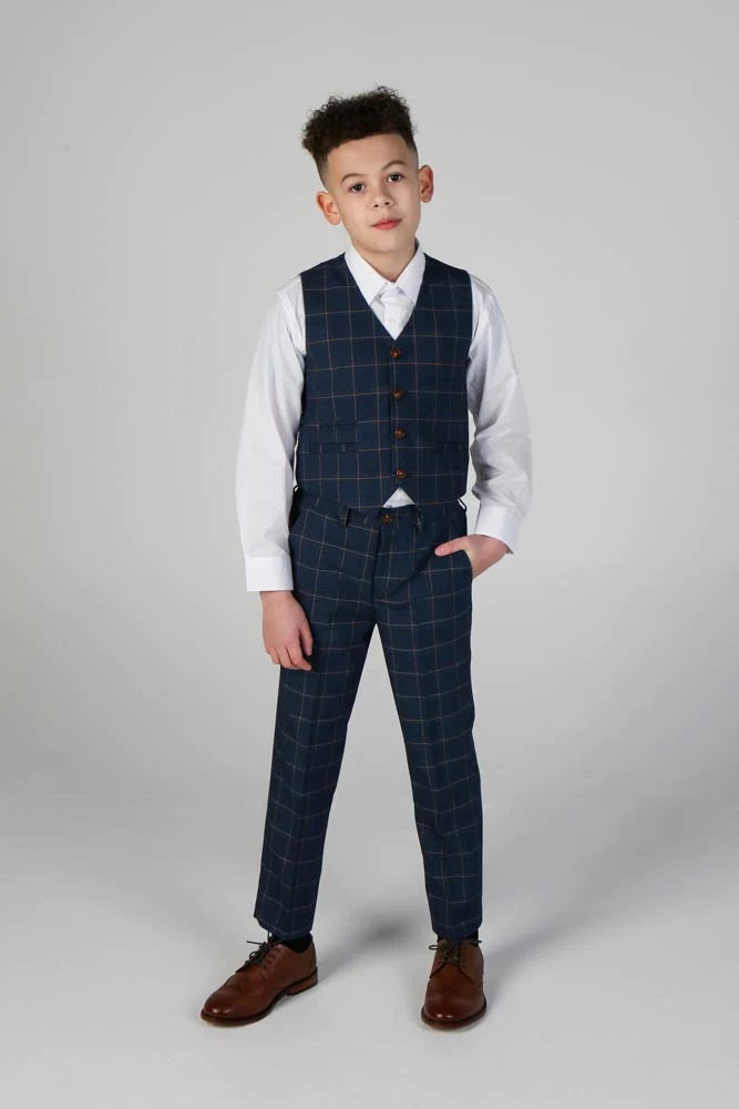 Hamleys Navy Boys 3 Piece Suit