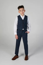 Load image into Gallery viewer, Hamleys Navy Boys 3 Piece Suit
