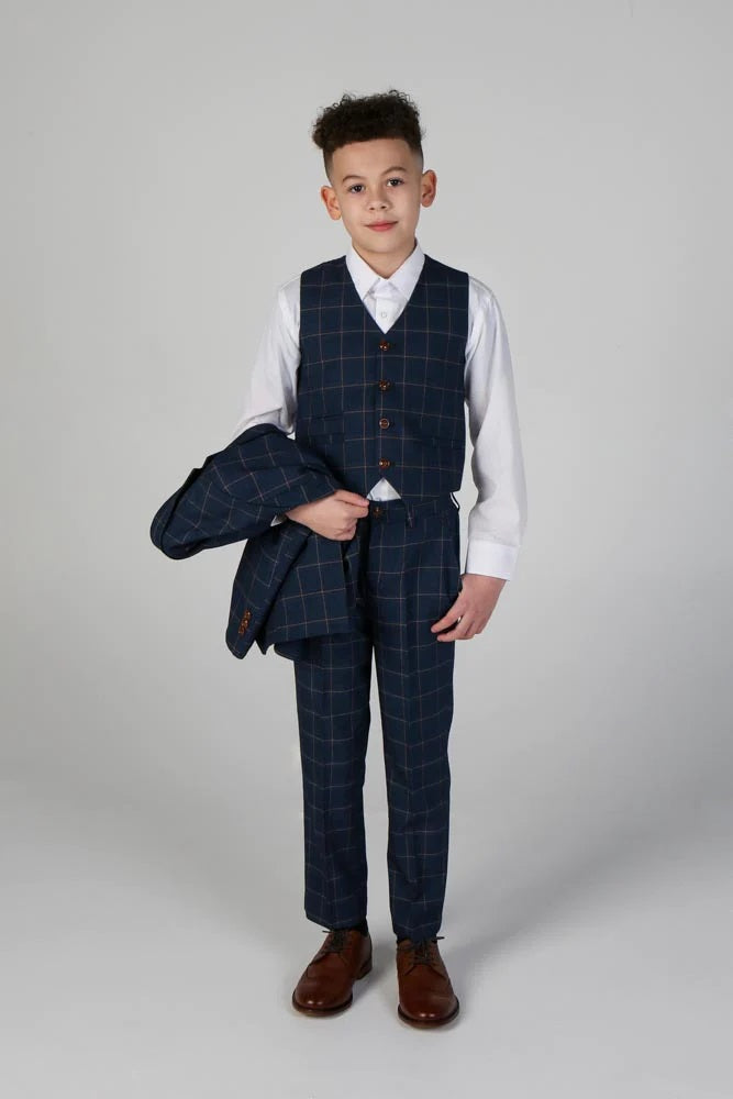 Hamleys Navy Boys 3 Piece Suit