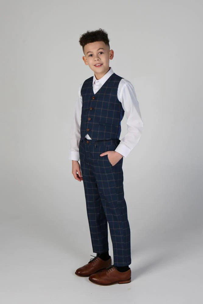 Hamleys Navy Boys 3 Piece Suit