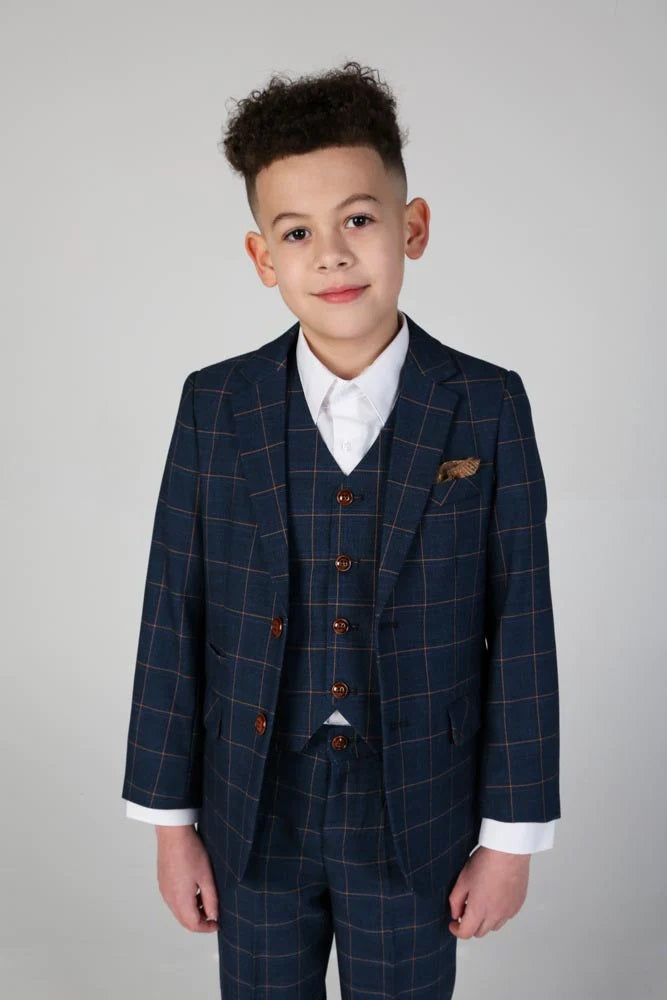 Hamleys Navy Boys 3 Piece Suit