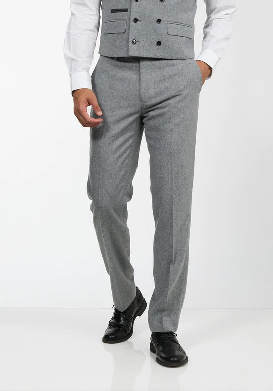 Reece Wool Grey Trouser