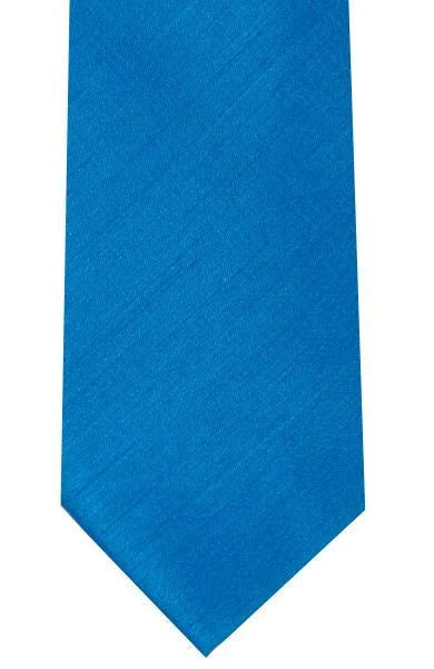 Boys Kingsfisher Blue Tie & Hanky Set