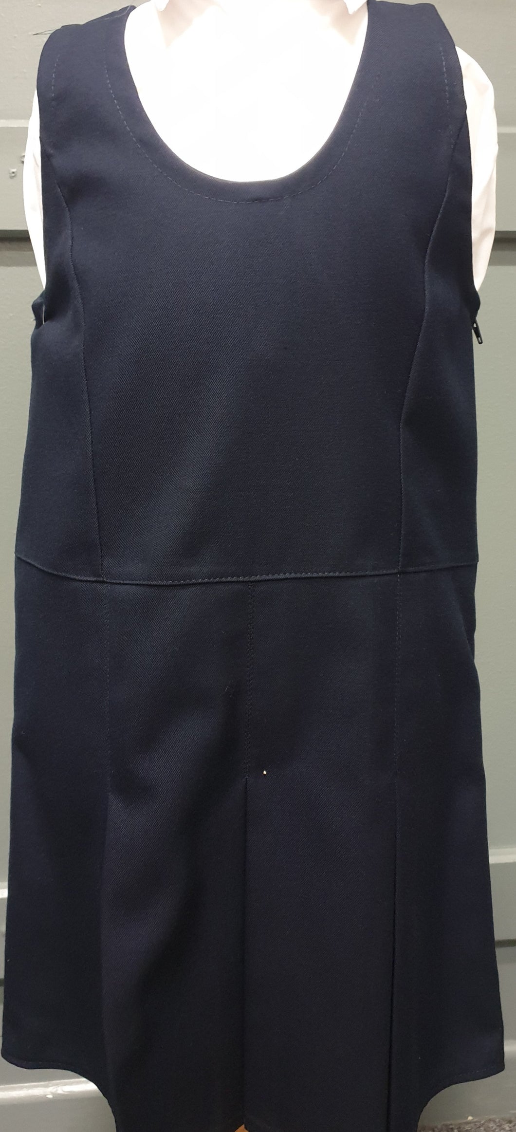 Girls Navy pinnafore