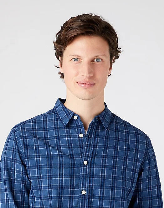 Wrangler Dark Indigo Non Pocket Shirt