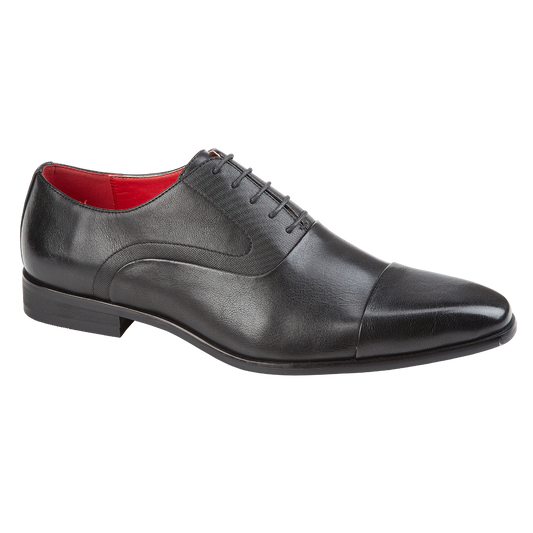 Norway Black Formal Shoe - MJ's Menswear Derry