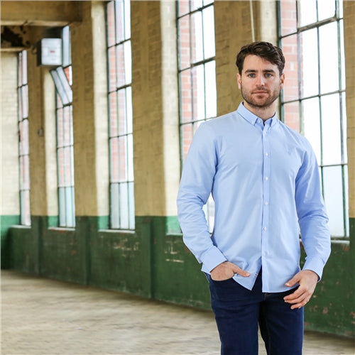 Oliver Oxford Shirt Sky Blue