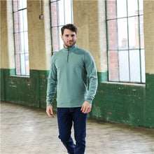 Load image into Gallery viewer, Paddy Half Zip Green
