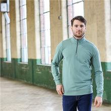 Load image into Gallery viewer, Paddy Half Zip Green
