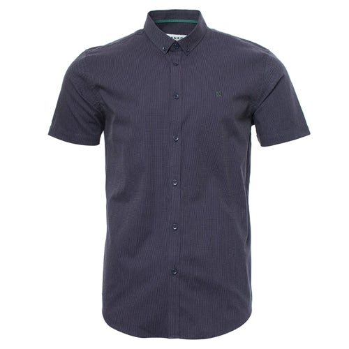 Rafferty Short Sleeved Shirt Navy