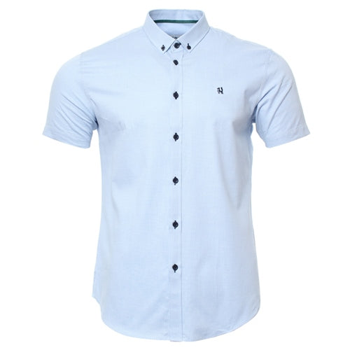 Rafferty Short Sleeved Shirt Sky Blue