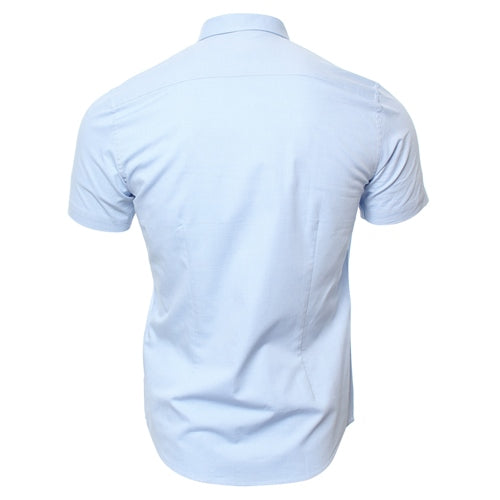 Rafferty Short Sleeved Shirt Sky Blue