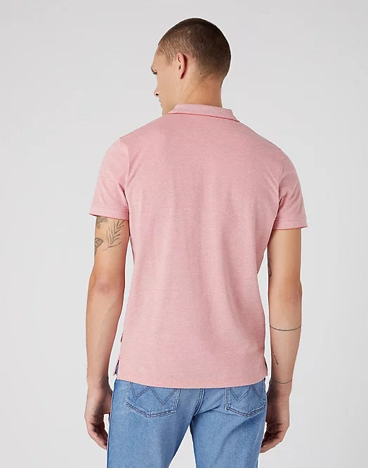 Wrangler Polo Shirt Faded Rose