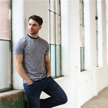 Load image into Gallery viewer, Rian Navy Tee
