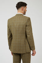 Load image into Gallery viewer, Tailored Fit Grey Heritage Windowpane Suit
